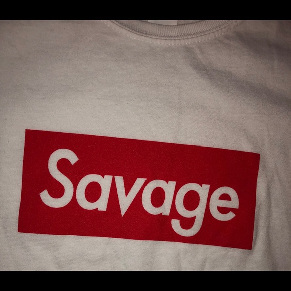❌ SOLD 🎉 SAVAGE shirt - Picture 3 of 4